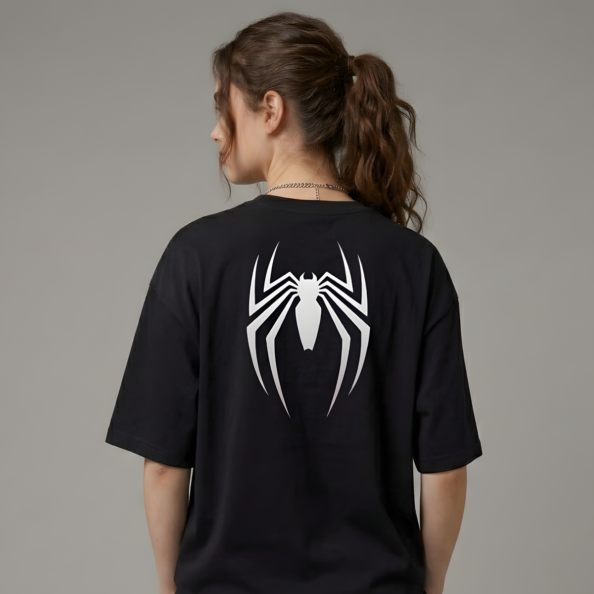 Spider-Man & Hulk: Grey Spider Emblem