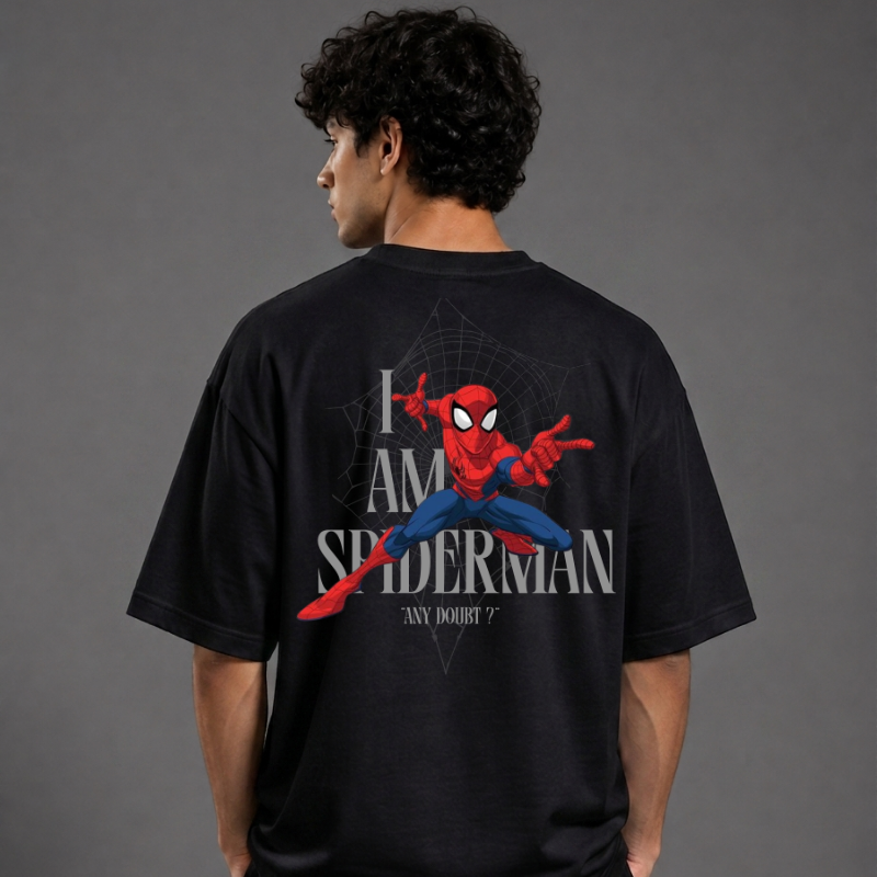 I Am Spider-Man: Grey Graphic
